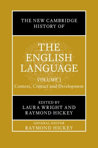 Cover image for The New Cambridge History of the English Language: Volume 1