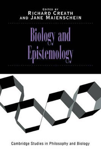 Cover image for Biology and Epistemology