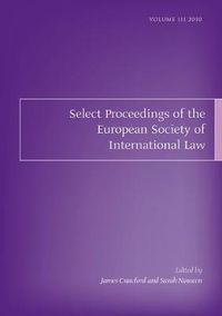 Cover image for Select Proceedings of the European Society of International Law, Volume 3, 2010