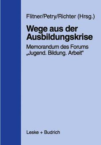 Cover image for Wege aus der Ausbildungskrise