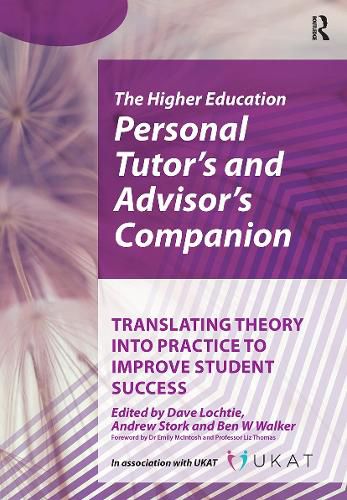 Cover image for Higher Education Personal Tutor's and Advisor's Companion