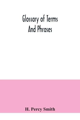 Cover image for Glossary of terms and phrases