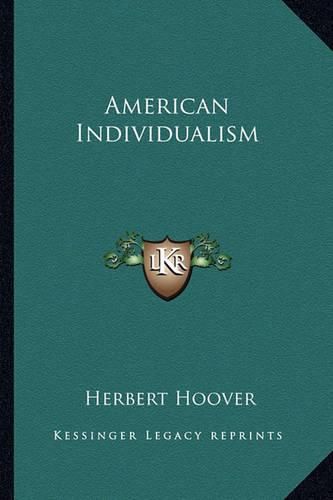 Cover image for American Individualism