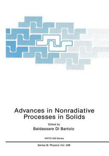 Cover image for Advances in Nonradiative Processes in Solids