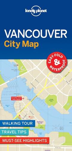 Cover image for Lonely Planet Vancouver City Map