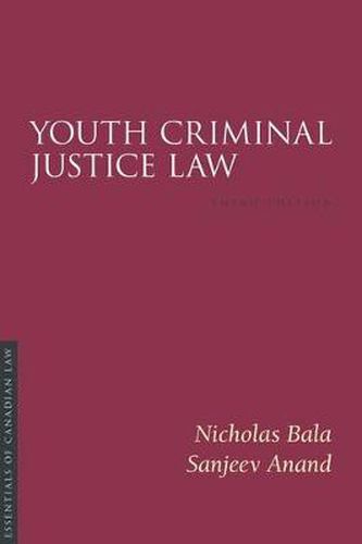 Cover image for Youth Criminal Justice Law