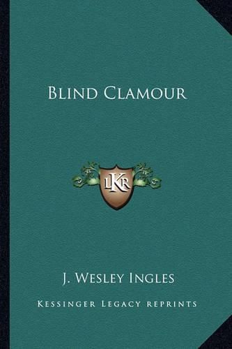 Cover image for Blind Clamour