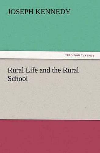 Cover image for Rural Life and the Rural School