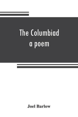 Cover image for The Columbiad a poem