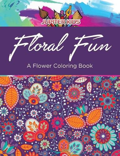 Cover image for Floral Fun: A Flower Coloring Book