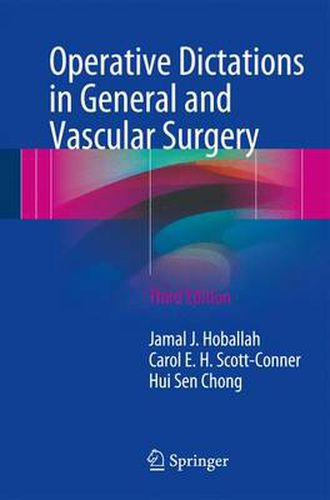 Cover image for Operative Dictations in General and Vascular Surgery