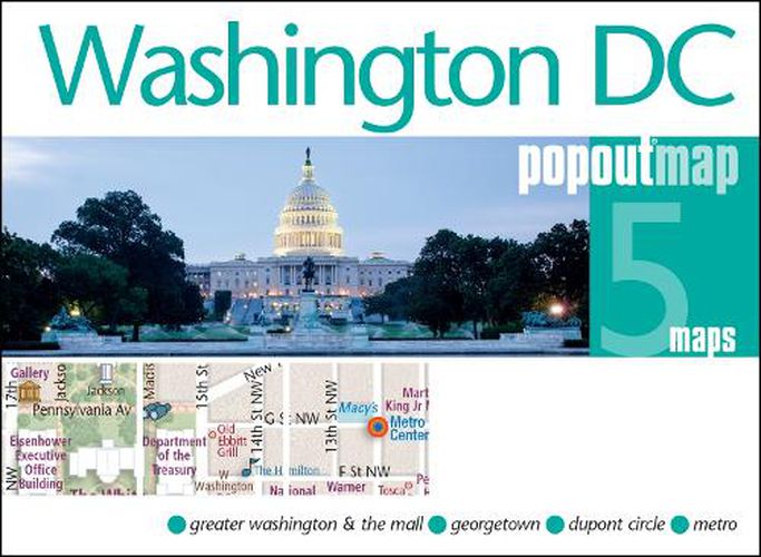 Cover image for Washington DC PopOut Map