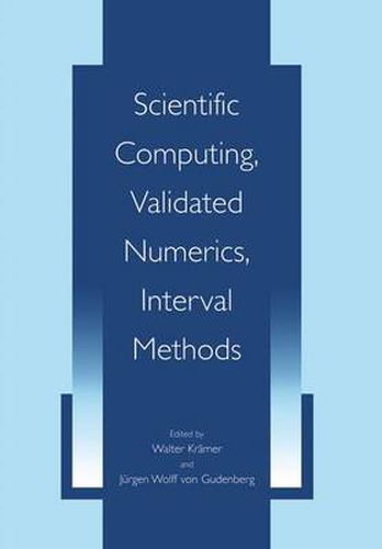 Cover image for Scientific Computing, Validated Numerics, Interval Methods