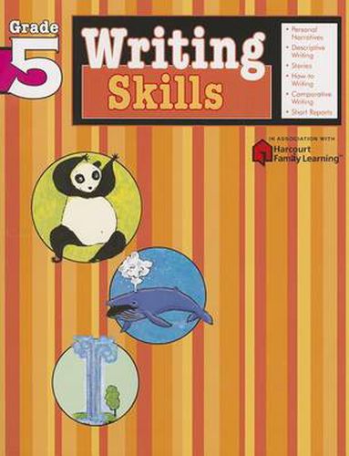 Cover image for Writing Skills: Grade 5 (Flash Kids Harcourt Family Learning)