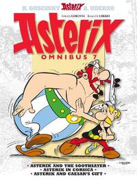 Cover image for Asterix: Asterix Omnibus 7: Asterix and The Soothsayer, Asterix in Corsica, Asterix and Caesar's Gift