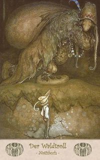 Cover image for Der Waldtroll - Notizbuch (Trolle und Goblins)