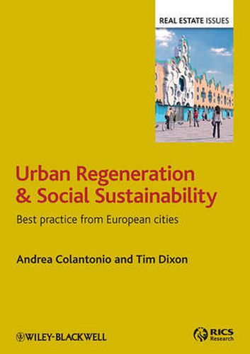 Cover image for Urban Regeneration and Social Sustainability: Best Practice from European Cities