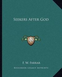 Cover image for Seekers After God