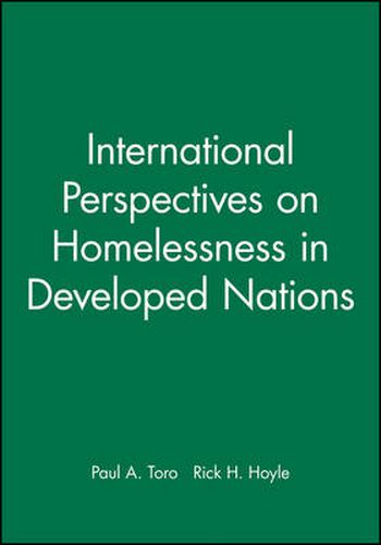 Cover image for International Perspectives on Homelessness in Developed Nations