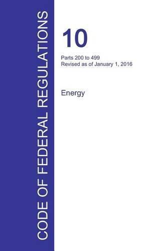 Cover image for Code of Federal Regulations Title 10, Volume 3, January 1, 2016