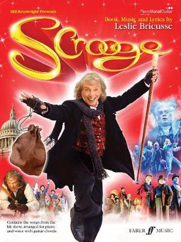 Cover image for Scrooge The Musical: All the songs from the hit show, arranged for piano and voice with guitar chords