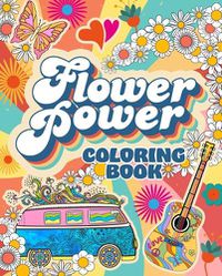 Cover image for Flower Power Coloring Book