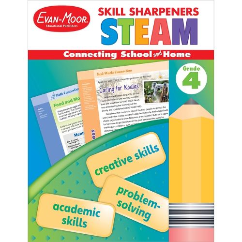 Cover image for Skill Sharpeners: Steam, Grade 4