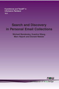 Cover image for Search and Discovery in Personal Email Collections