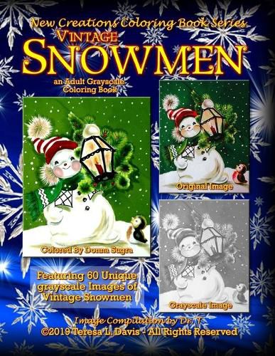 Cover image for New Creations Coloring Book Series: Vintage Snowmen