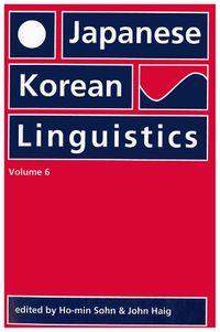 Cover image for Japanese/Korean Linguistics: Volume 6