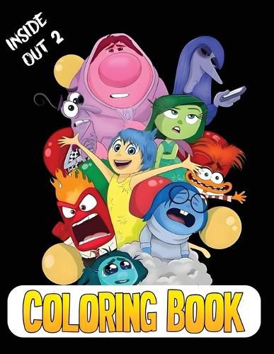 Cover image for Inside 2 Out Coloring Book
