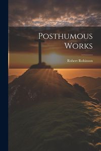 Cover image for Posthumous Works