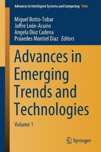 Cover image for Advances in Emerging Trends and Technologies: Volume 1