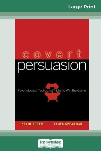 Cover image for Covert Persuasion (16pt Large Print Edition)