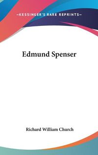 Cover image for Edmund Spenser