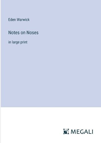 Cover image for Notes on Noses