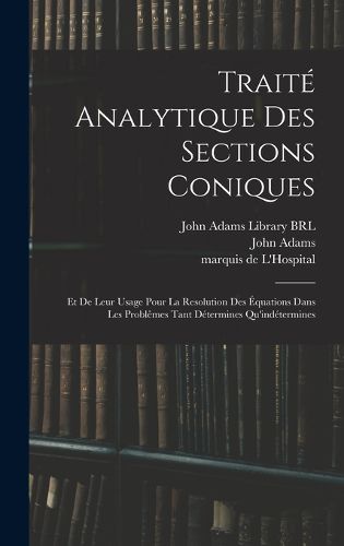 Cover image for Traite analytique des sections coniques