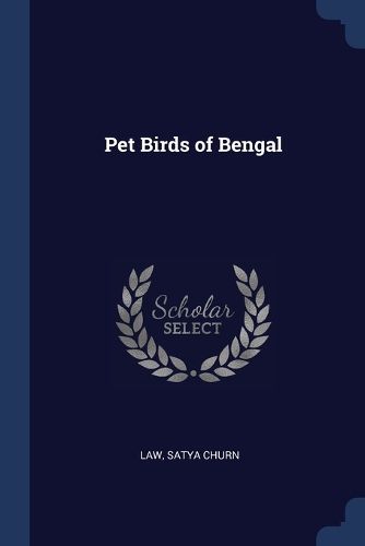 Cover image for Pet Birds of Bengal