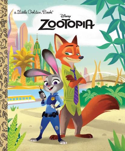 Cover image for Zootopia Little Golden Book (Disney Zootopia)