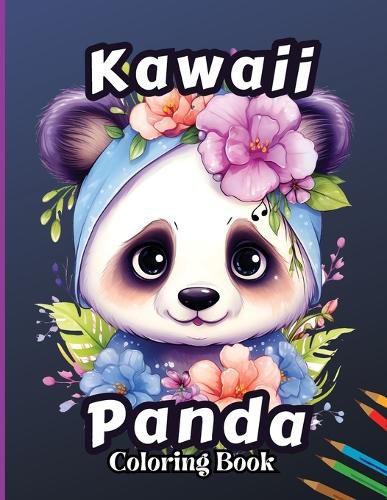 Cover image for Kawaii Panda Coloring Book