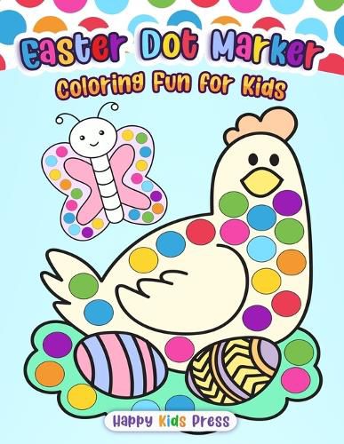 Cover image for Easter Dot Marker Coloring Fun for Kids