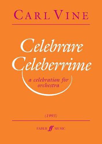 Cover image for Celebrare Celeberrime