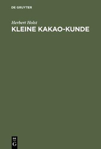 Cover image for Kleine Kakao-Kunde