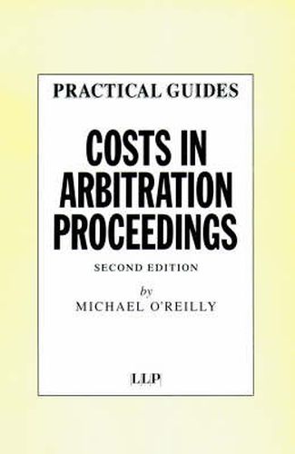 Cover image for Costs in Arbitration Proceedings