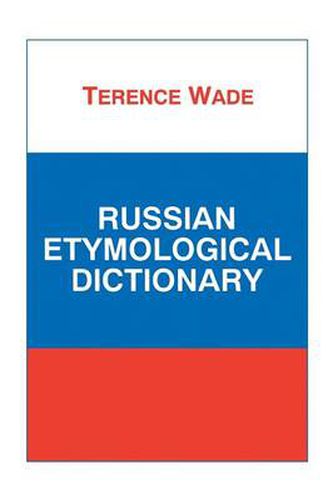 Cover image for Russian Etymological Dictionary