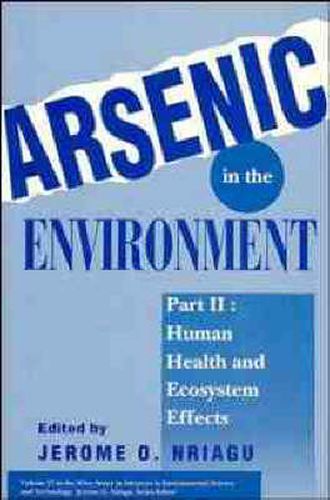 Cover image for Arsenic in the Environment