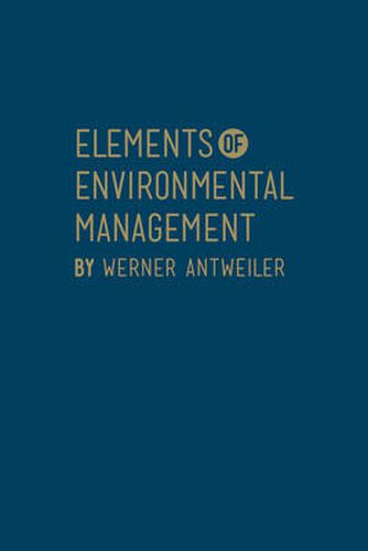 Cover image for Elements of Environmental Management