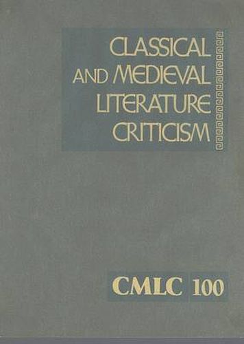 Cover image for Classical and Medieval Literature Criticism