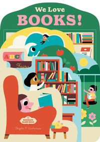 Cover image for Bookscape Board Books: We Love Books!