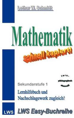 Cover image for Mathematik-schnell kapiert: Sekundarstufe 1